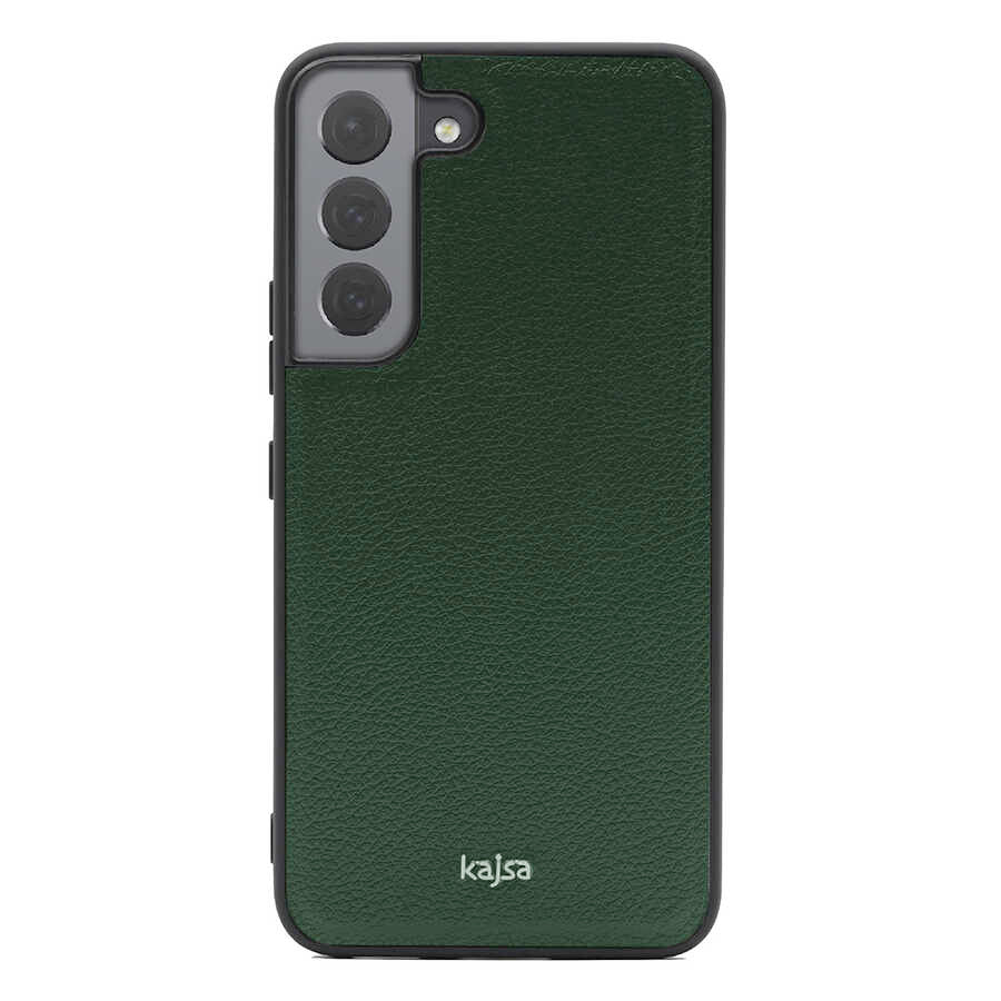Galaxy S22 Kılıf Kajsa Luxe Collection Hakiki Deri Kapak - Görsel 3