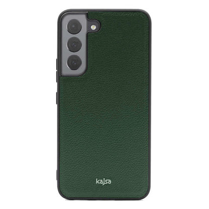 Galaxy S22 Kılıf Kajsa Luxe Collection Hakiki Deri Kapak - Görsel 3