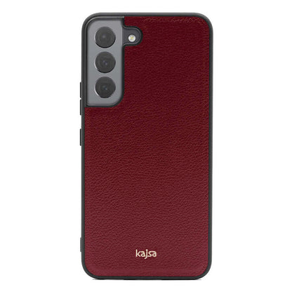 Galaxy S22 Kılıf Kajsa Luxe Collection Hakiki Deri Kapak - Görsel 5