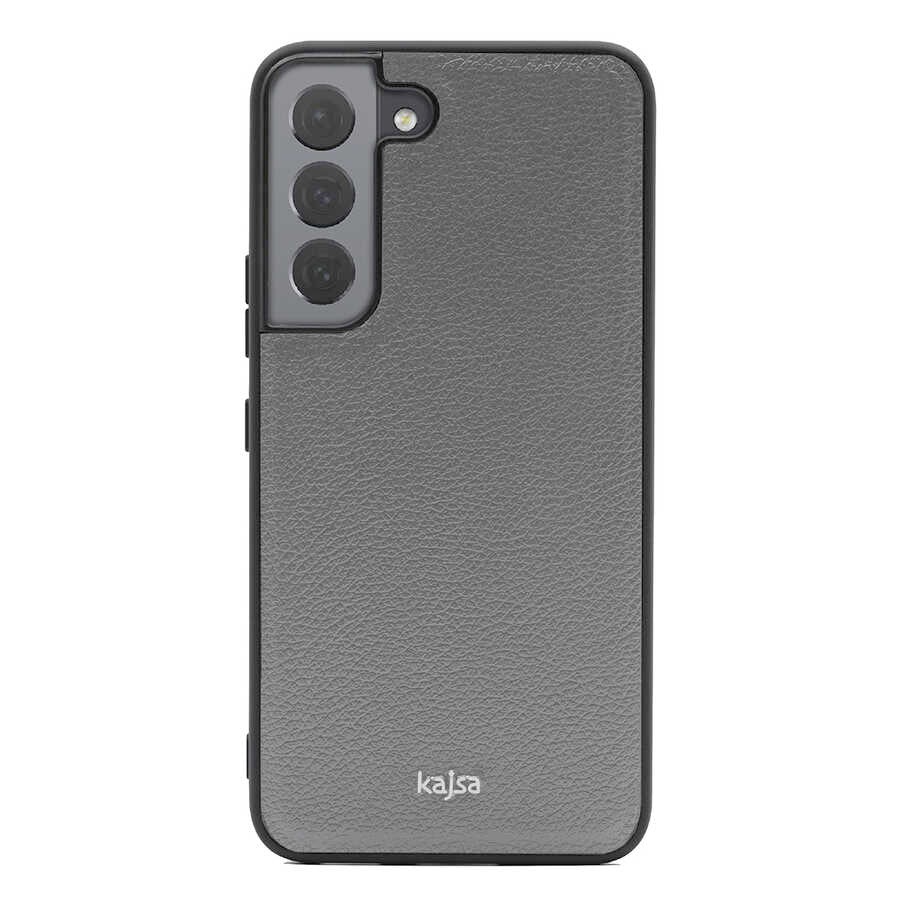 Galaxy S22 Kılıf Kajsa Luxe Collection Hakiki Deri Kapak - Görsel 6