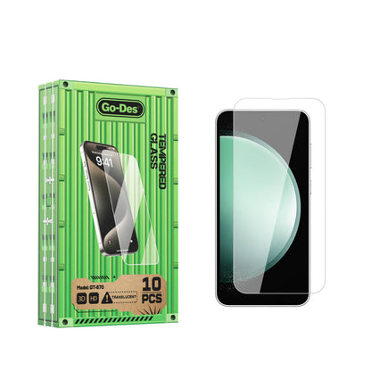 Galaxy S23 FE Go Des Parmak İzi Bırakmayan 9H Oleofobik Bom Glass Ekran Koruyucu - Görsel 2