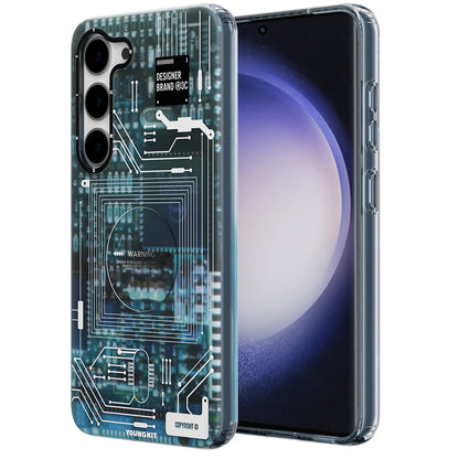Galaxy S23 Plus Kılıf YoungKit Technology Serisi Kapak - Görsel 4
