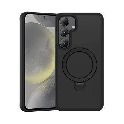 Galaxy S24 Kılıf M-safe Şarj Özellikli Benks Standlı Mist Protective Kapak - Görsel 2