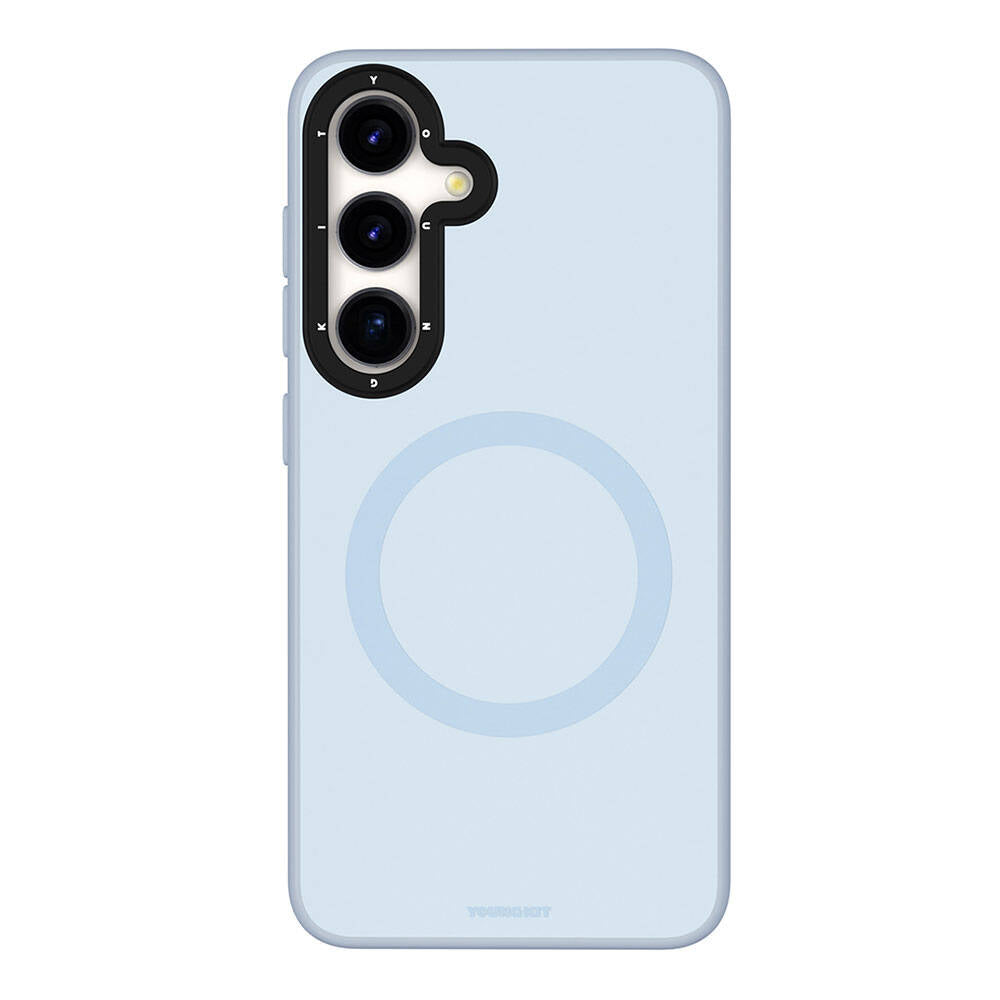 Galaxy S24 Kılıf M-safe Şarj Özellikli Çizilmeye Ve Aşınmaya Dayanıklı Youngkit Velvet Serisi Kapak - Görsel 3