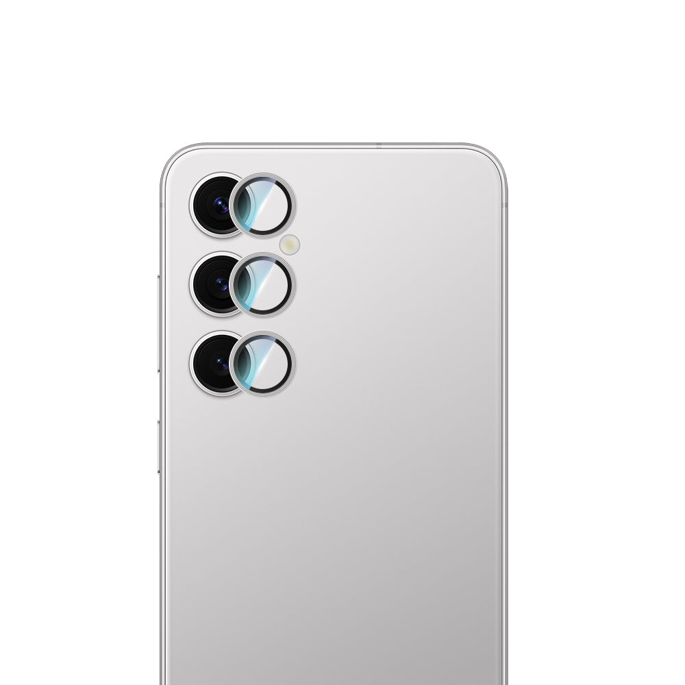 Galaxy S24 Plus CaseWorld Alloy Serisi Oleofobik Anti Reflective Kamera Lens Koruyucu - Görsel 2