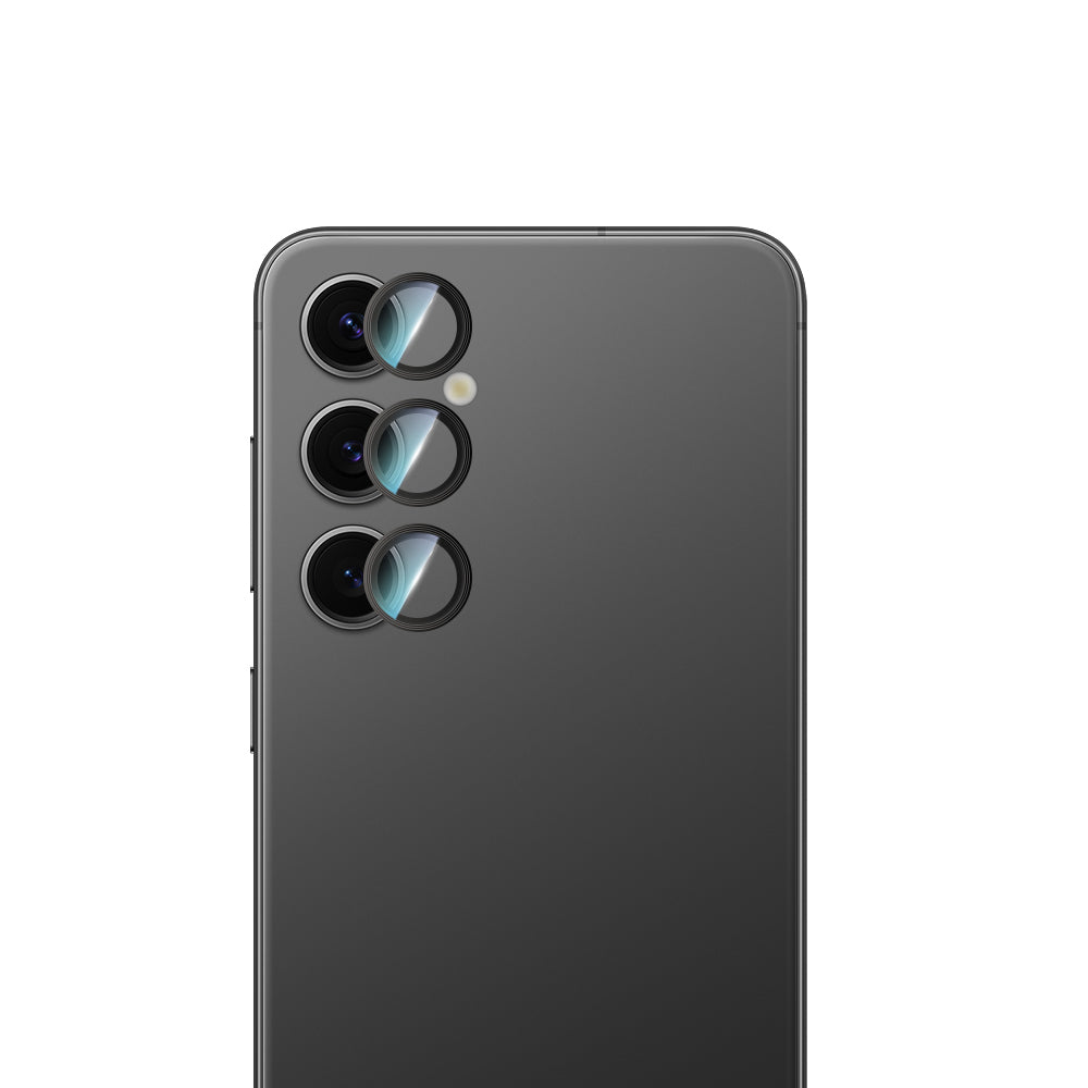 Galaxy S24 Plus CaseWorld Alloy Serisi Oleofobik Anti Reflective Kamera Lens Koruyucu - Görsel 3