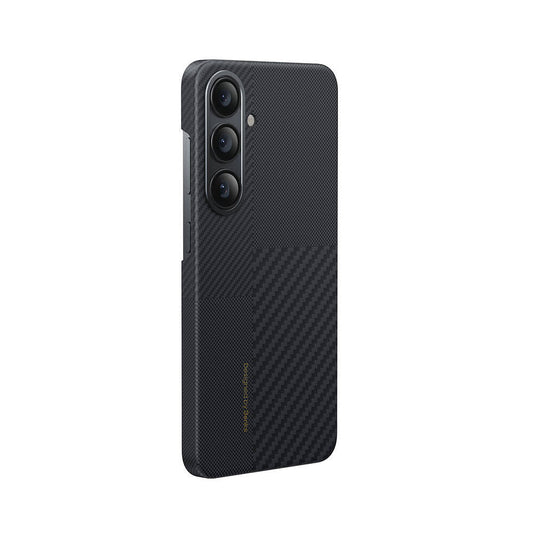 Galaxy S24 Plus M-safe Şarj Özellikli Karbon Fiber Benks Montage ArmorAir Kevlar Kapak
