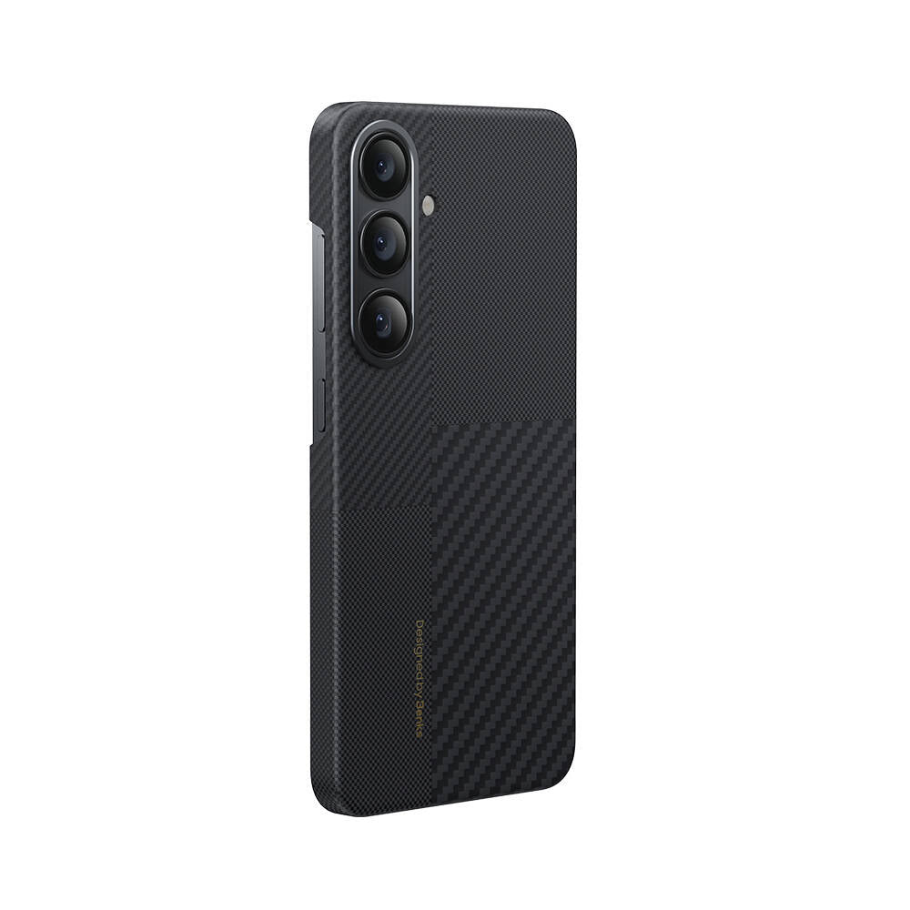 Galaxy S24 Plus M-safe Şarj Özellikli Karbon Fiber Benks Montage ArmorAir Kevlar Kapak - Görsel 2