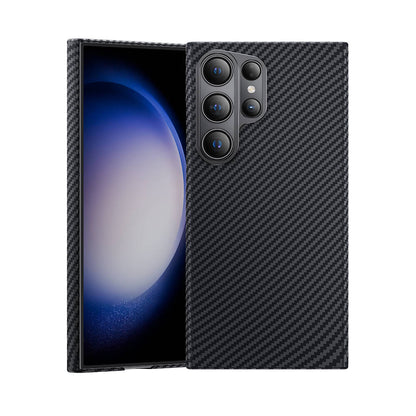 Galaxy S24 Ultra Kılıf M-safe Özellikli Karbon Fiber Benks Essential ArmorAir 600D Kevlar Kapak - Görsel 2