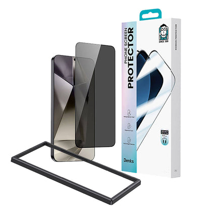 Galaxy S25 Benks Ultra Shield 0.3mm Privacy Ekran Koruyucu + Kolay Uygulama Aparatlı - Görsel 2