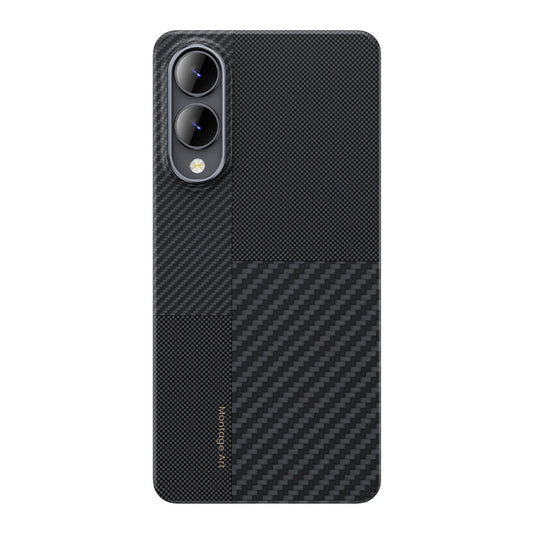 Galaxy S25 Edge Kılıf M-safe Şarj Özellikli Karbon Fiber Benks Montage ArmorAir Kevlar Kapak