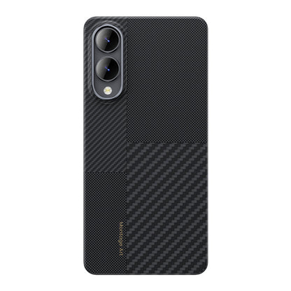 Galaxy S25 Edge Kılıf M-safe Şarj Özellikli Karbon Fiber Benks Montage ArmorAir Kevlar Kapak - Görsel 2