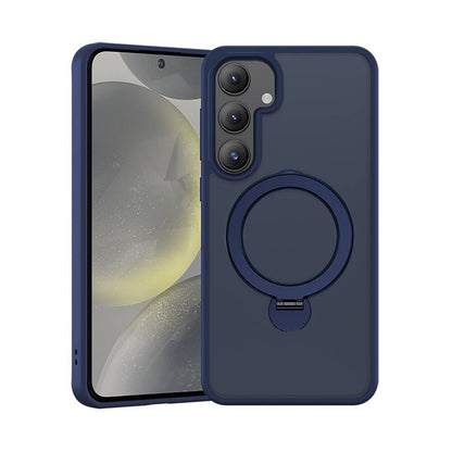 Galaxy S25 Kılıf M-safe Şarj Özellikli Benks Standlı Mist Protective Kapak - Görsel 3