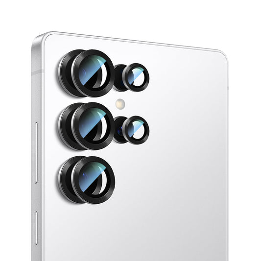 Galaxy S25 Ultra CaseWorld Alloy Serisi Oleofobik Anti Reflective Kamera Lens Koruyucu