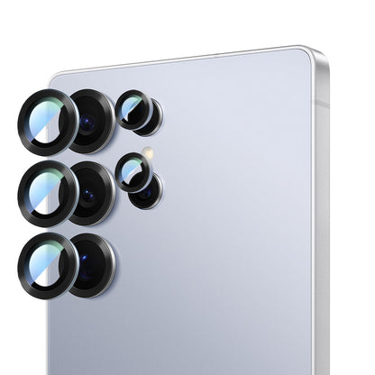 Galaxy S25 Ultra CaseWorld Alloy Serisi Oleofobik Anti Reflective Kamera Lens Koruyucu - Görsel 4