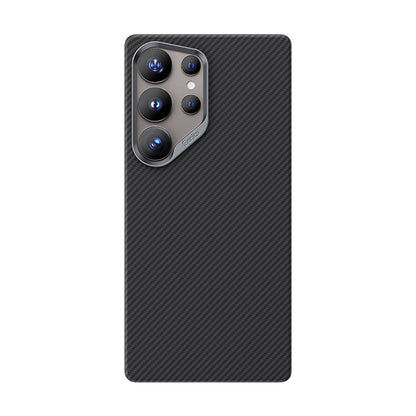 Galaxy S25 Ultra Kılıf Benks M-safe Şarj Özellikli Magnetik ArmorAir 600D Kevlar Fiber Kapak - Görsel 2