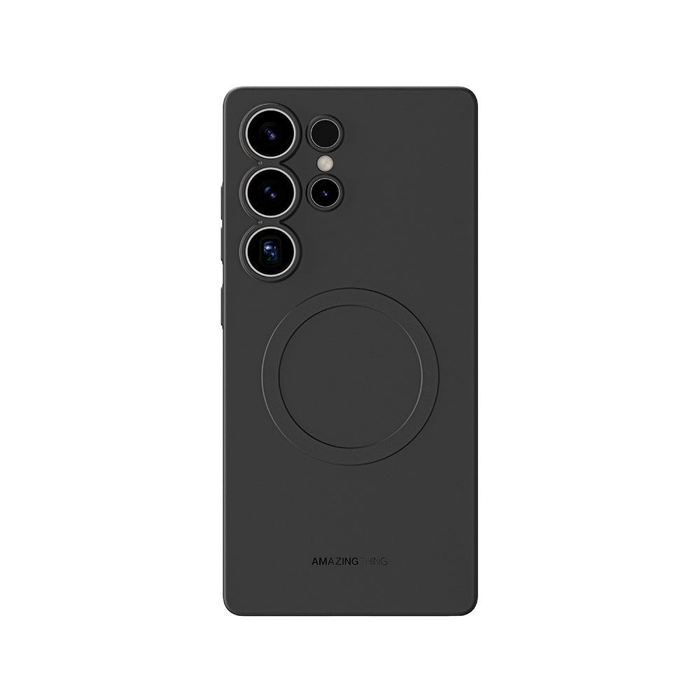Galaxy S25 Ultra Kılıf M-safe Şarj Özellikli Amazingthing Minimal Air Serisi Kapak - Görsel 3