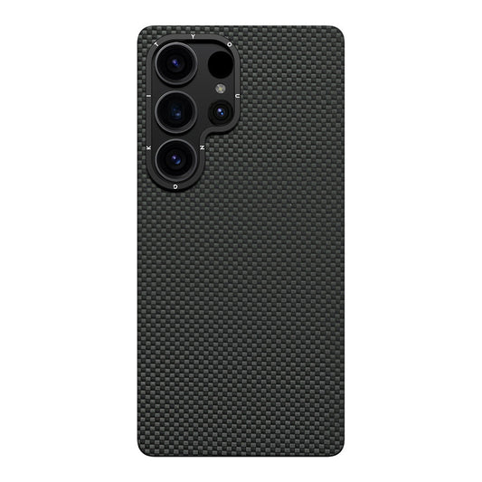 Galaxy S25 Ultra Kılıf M-safe Şarj Özellikli Aramid Fiber Youngkit 1500D Kevlar Extreme Wing Serisi Kapak