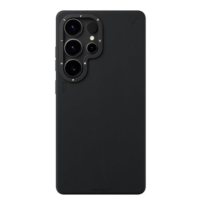 Galaxy S25 Ultra Kılıf M-safe Şarj Özellikli Basit Mat Deri Desenli Youngkit Tech Fashion Serisi Kapak - Görsel 4