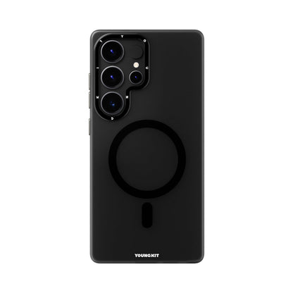 Galaxy S25 Ultra Kılıf M-safe Şarj Özellikli Youngkit Hidden Sand Serisi Kapak - Görsel 3