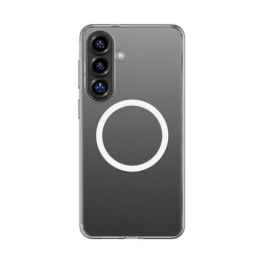 Galaxy S26 Kılıf M-safe Şarj Özellikli Benks Magnetik Crystal Serisi Şeffaf Kapak