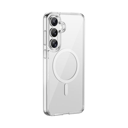 Galaxy S26 Kılıf Wiwu MCC-101 iShield Pro Serisi M-safe Şarj Özellikli Crystal Sert PC Kapak - Görsel 2