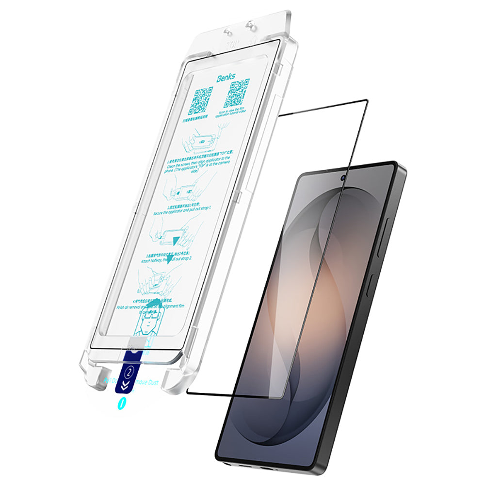 Galaxy S26 Plus Benks Ultra Shield HD Ekran Koruyucu + Kolay Uygulama Aparatlı - Görsel 10