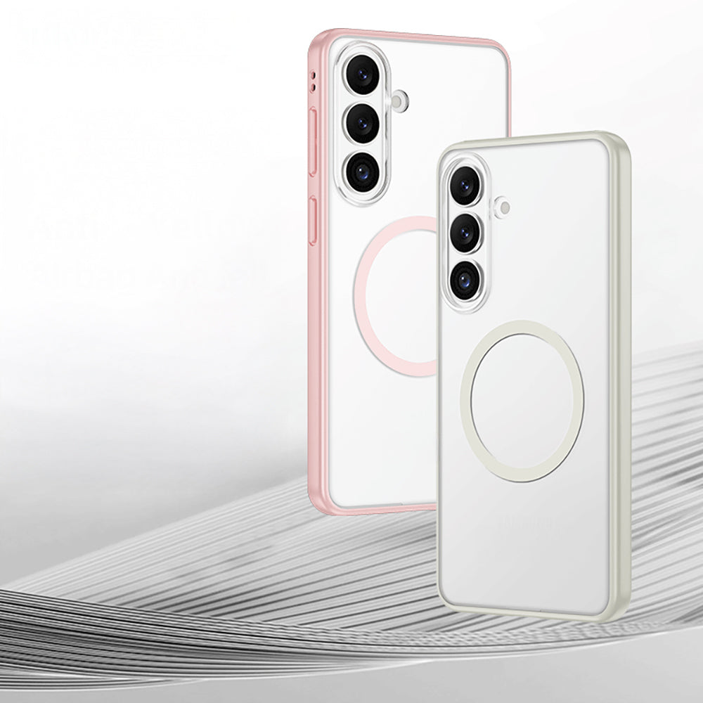 Galaxy S26 Plus Kılıf M-safe Şarj Özellikli Mat Arka Yüzey Wlons Lola Kapak - Görsel 2