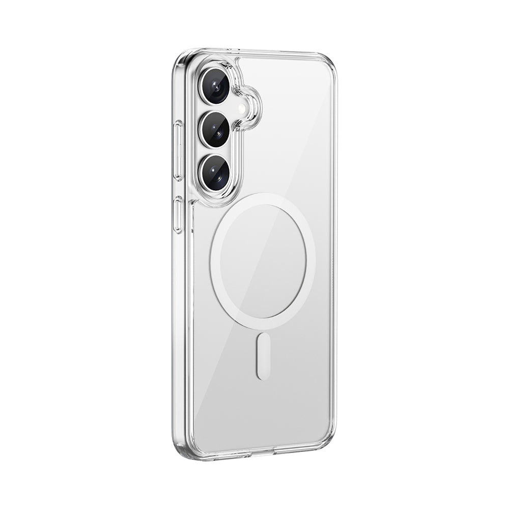 Galaxy S26 Plus Kılıf Wiwu MCC-101 iShield Pro Serisi M-safe Şarj Özellikli Crystal Sert PC Kapak - Görsel 3