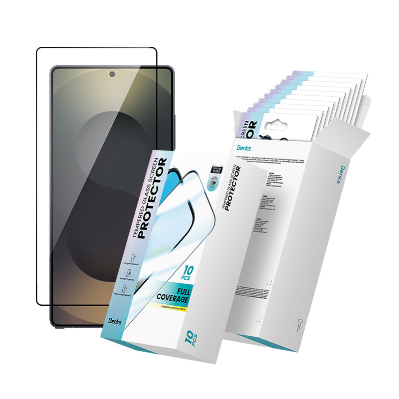 Galaxy S26 Ultra Hidrofobik Ve Oleofobik Özellikli Benks 0.3mm Air Shield Ekran Koruyucu 10'lu Paket - Görsel 2