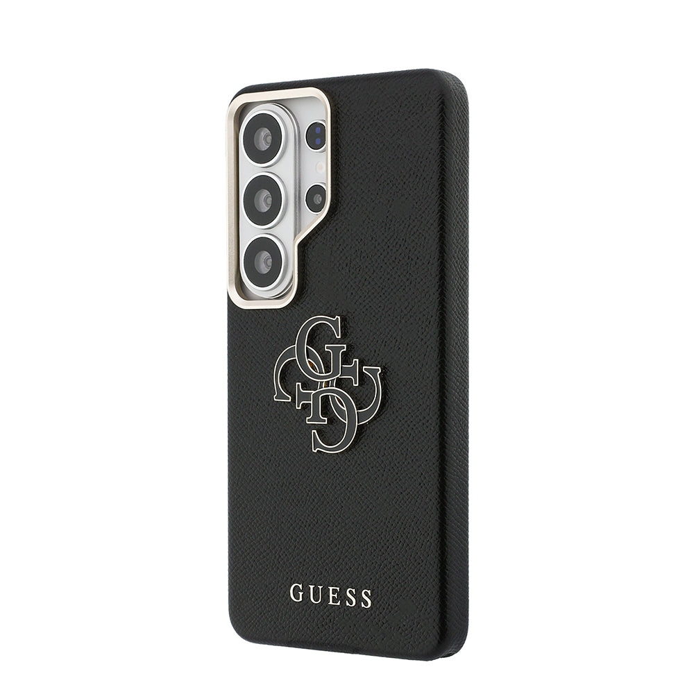 Galaxy S26 Ultra Kılıf Guess Orjinal Lisanslı Grained Yazı ve 4G Büyük Metal Logolu Kapak - Görsel 2
