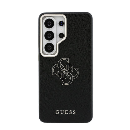 Galaxy S26 Ultra Kılıf Guess Orjinal Lisanslı Grained Yazı ve 4G Büyük Metal Logolu Kapak - Görsel 3