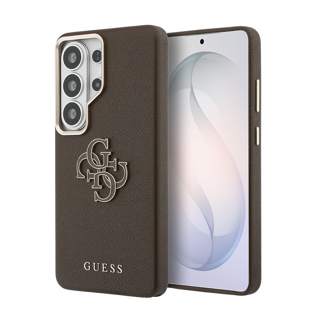 Galaxy S26 Ultra Kılıf Guess Orjinal Lisanslı Grained Yazı ve 4G Büyük Metal Logolu Kapak - Görsel 9