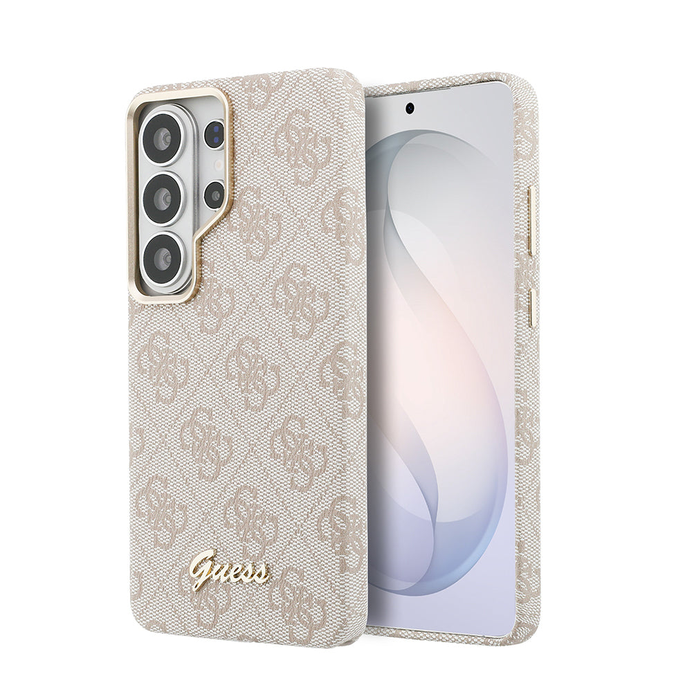 Galaxy S26 Ultra Kılıf Guess Orjinal Lisanslı M-safe Şarj Özellikli Script Yazı Logolu 4G Desenli Kapak - Görsel 10