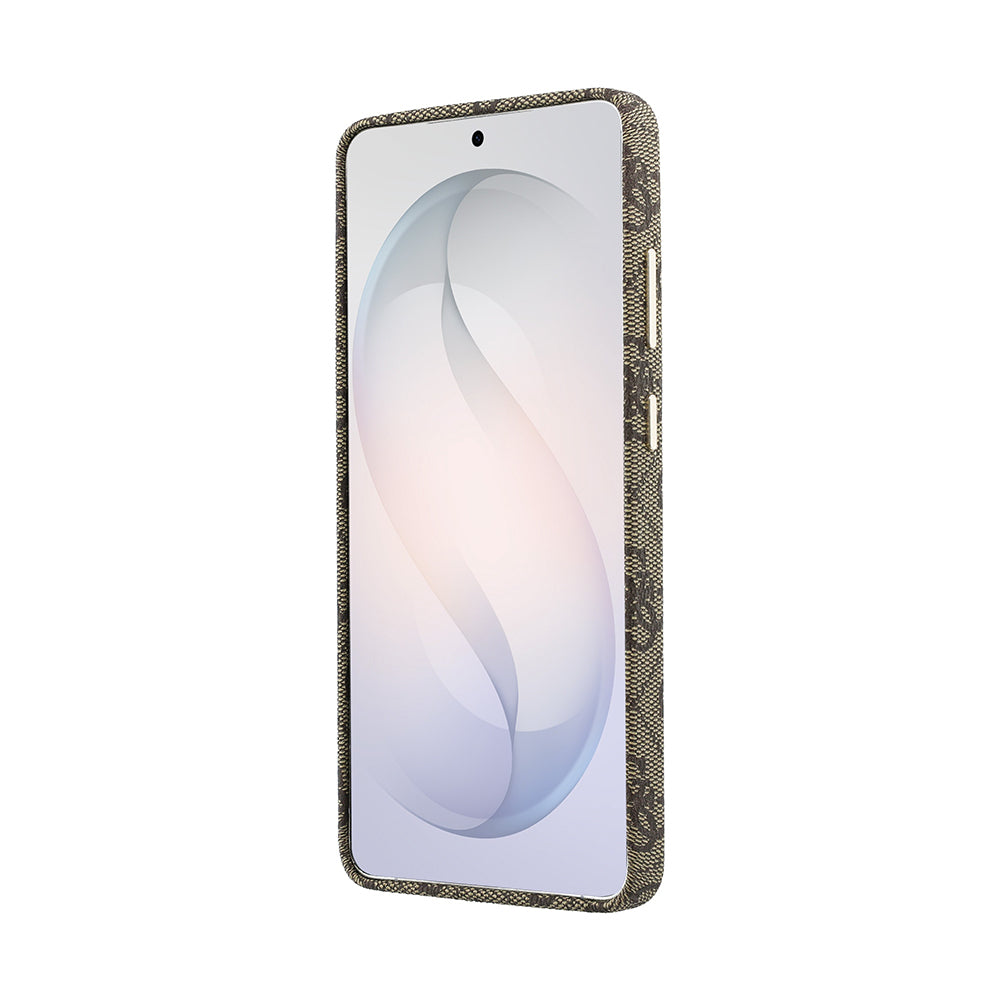 Galaxy S26 Ultra Kılıf Guess Orjinal Lisanslı M-safe Şarj Özellikli Script Yazı Logolu 4G Desenli Kapak - Görsel 5