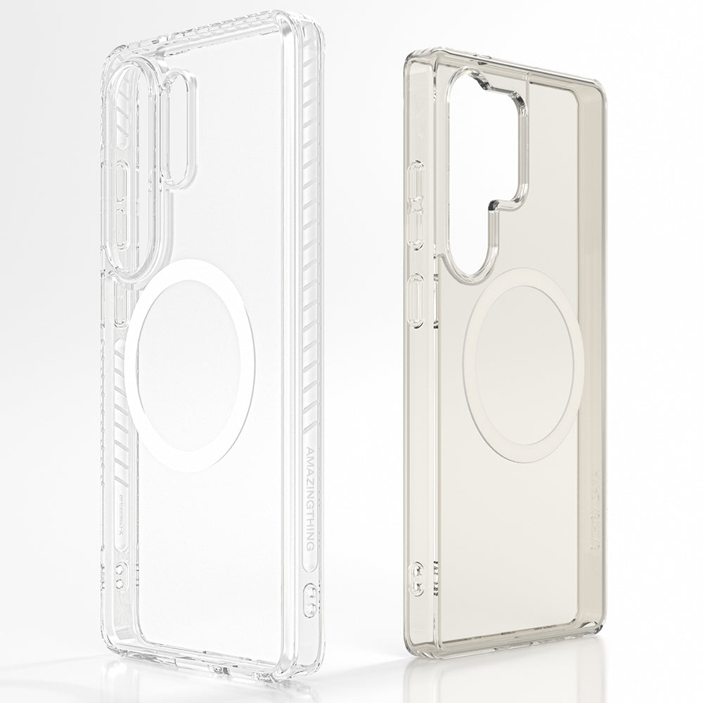 Galaxy S26 Ultra Kılıf M-Safe Şarj Özellikli Airbag Tasarımlı AmazingThing Titan Mag Case Serisi Kapak - Görsel 5