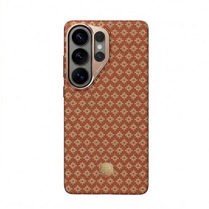 Galaxy S26 Ultra Kılıf M-Safe Şarj Özellikli Benks ArmorAir ArmorGrid Serisi Kevlar Kapak - Görsel 12