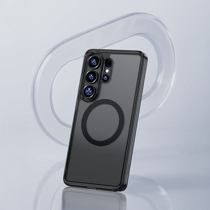 Galaxy S26 Ultra Kılıf M-safe Şarj Özellikli Benks Crystal Serisi Şeffaf Kapak - Görsel 9