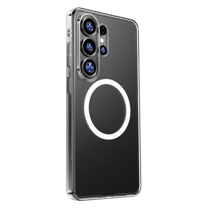 Galaxy S26 Ultra Kılıf M-safe Şarj Özellikli Benks Magnetik Crystal Serisi Şeffaf Kapak - Görsel 2