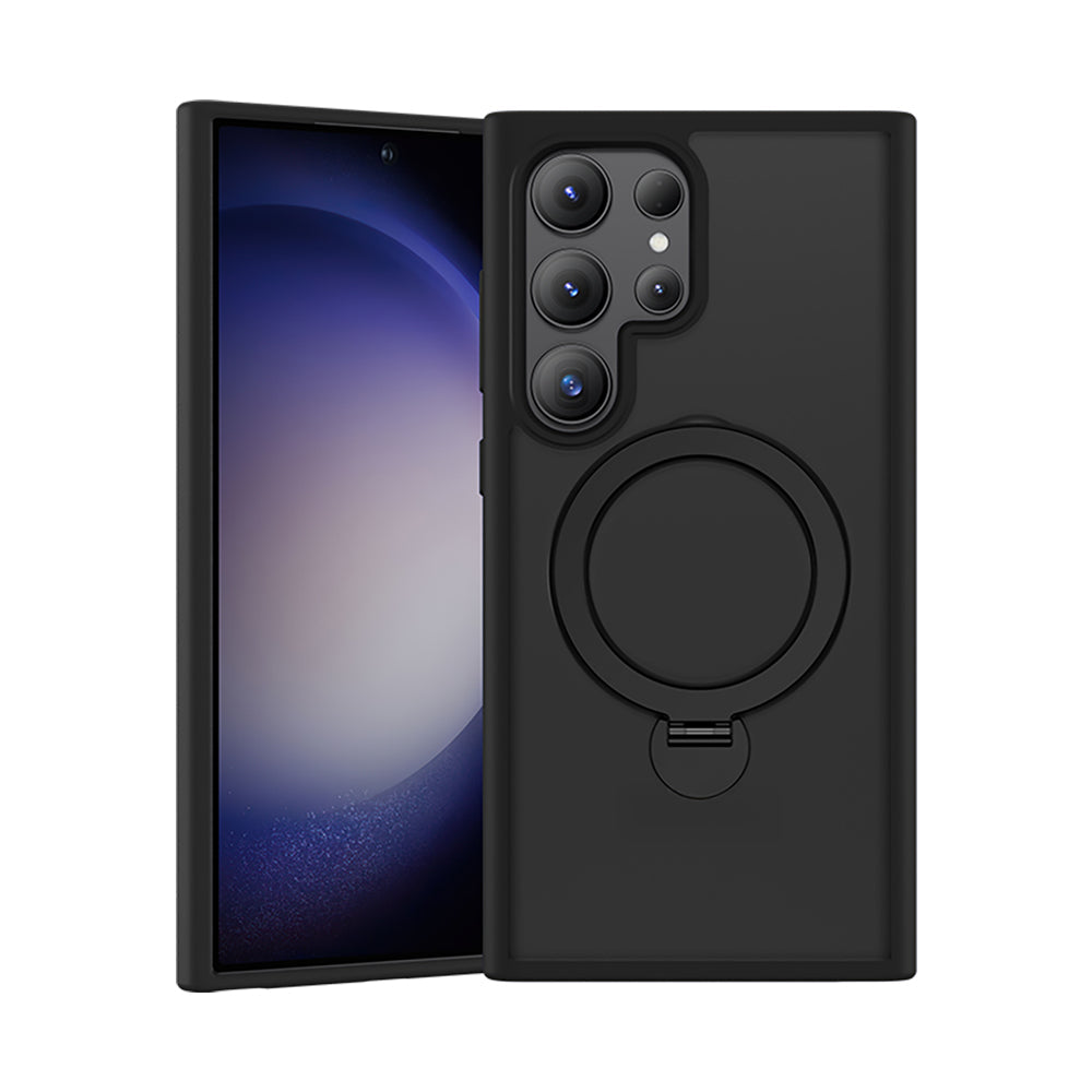 Galaxy S26 Ultra Kılıf M-safe Şarj Özellikli Benks Standlı Mist Protective Kapak - Görsel 13