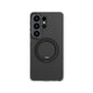 Galaxy S26 Ultra Kılıf M-safe Şarj Özellikli Şeffaf 360 Derece Standlı Amazingthing Titan MagSpin Serisi Kapak