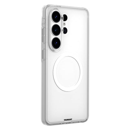 Galaxy S26 Ultra Kılıf M-safe Şarj Özellikli Youngkit Clear Serisi Kapak - Görsel 3