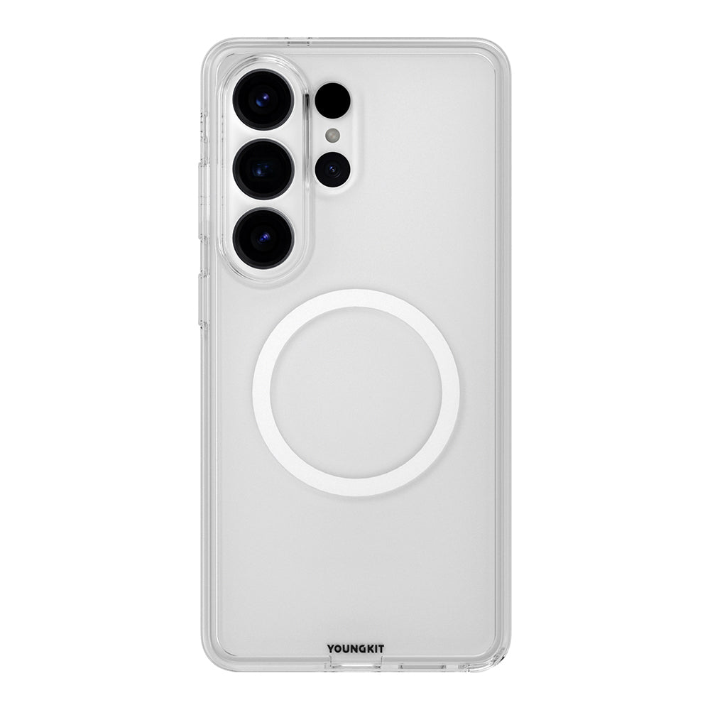 Galaxy S26 Ultra Kılıf M-safe Şarj Özellikli Youngkit Clear Serisi Kapak - Görsel 10
