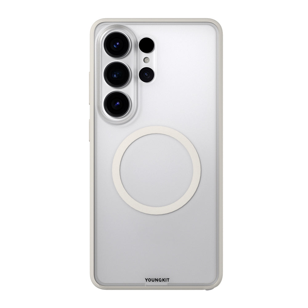 Galaxy S26 Ultra Kılıf M-safe Şarj Özellikli Youngkit Clear Serisi Kapak - Görsel 9