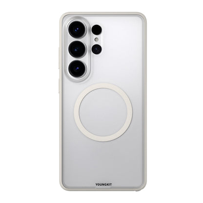 Galaxy S26 Ultra Kılıf M-safe Şarj Özellikli Youngkit Clear Serisi Kapak - Görsel 9