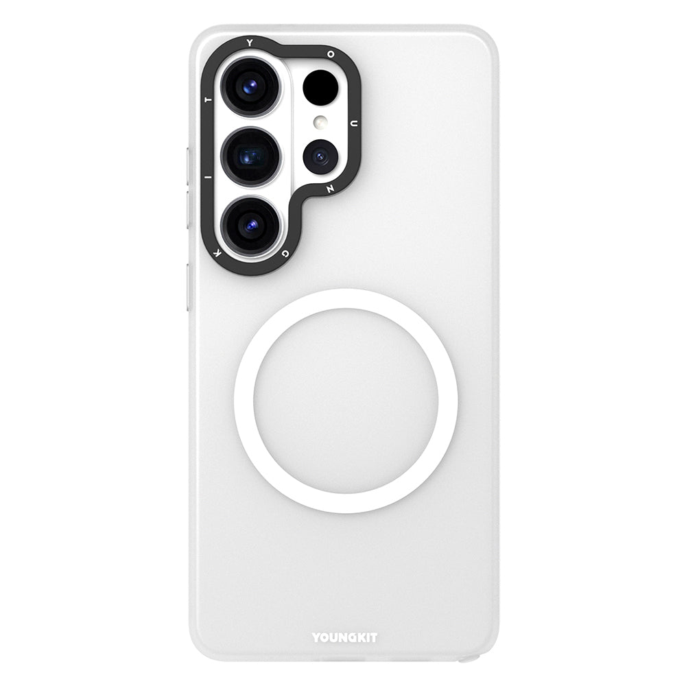 Galaxy S26 Ultra Kılıf M-safe Şarj Özellikli Youngkit Hidden Sand Serisi Kapak - Görsel 9