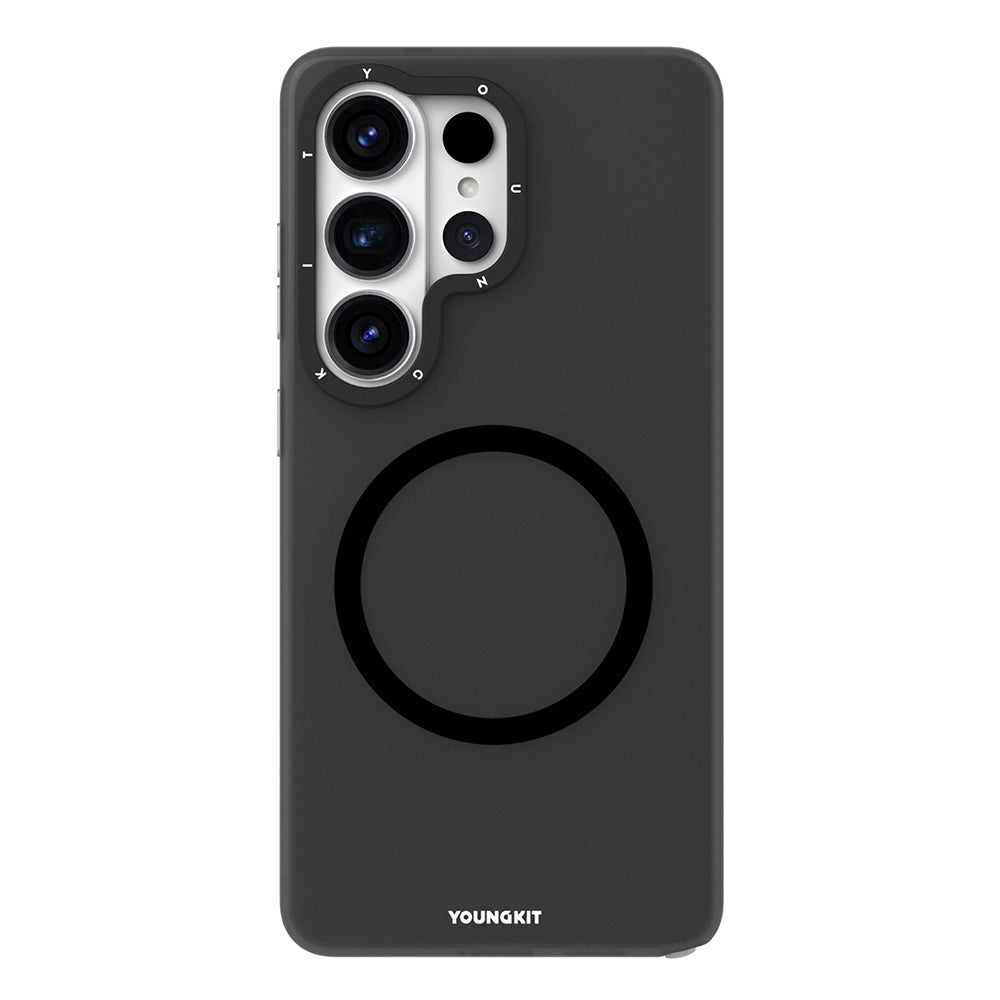 Galaxy S26 Ultra Kılıf M-safe Şarj Özellikli Youngkit Hidden Sand Serisi Kapak - Görsel 10
