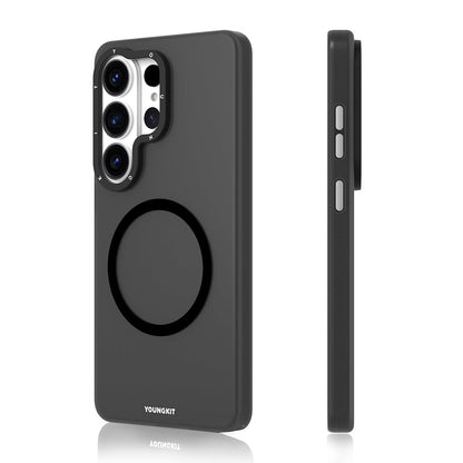 Galaxy S26 Ultra Kılıf M-safe Şarj Özellikli Youngkit Hidden Sand Serisi Kapak - Görsel 7