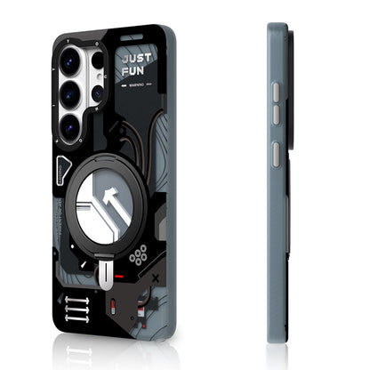 Galaxy S26 Ultra Kılıf M-safe Şarj Özellikli Youngkit Starship Serisi Kapak - Görsel 5