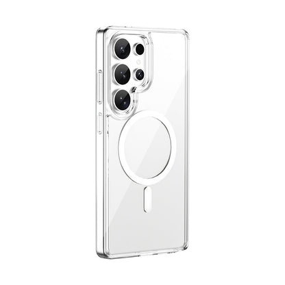 Galaxy S26 Ultra Kılıf Wiwu MCC-101 iShield Pro Serisi M-safe Şarj Özellikli Crystal Sert PC Kapak - Görsel 2